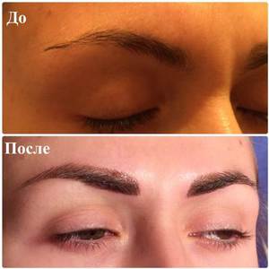 Микроблейдинг бровей и уход за бровями после процедуры