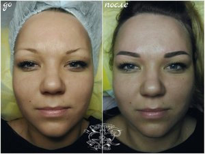 Микроблейдинг бровей и уход за бровями после процедуры