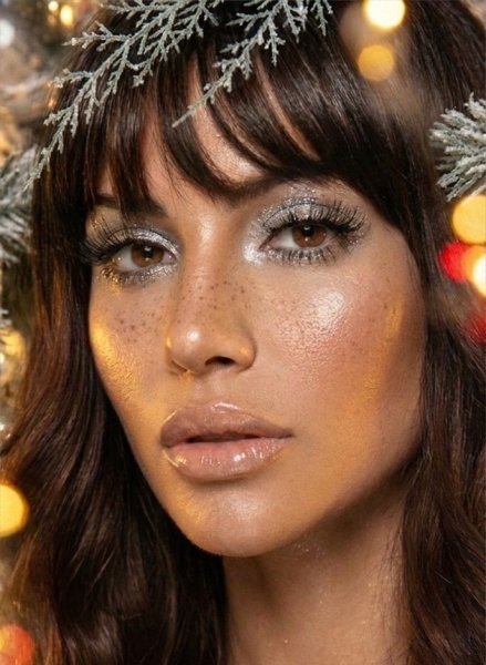 10 новогодних макияжей, которые легко повторить дома